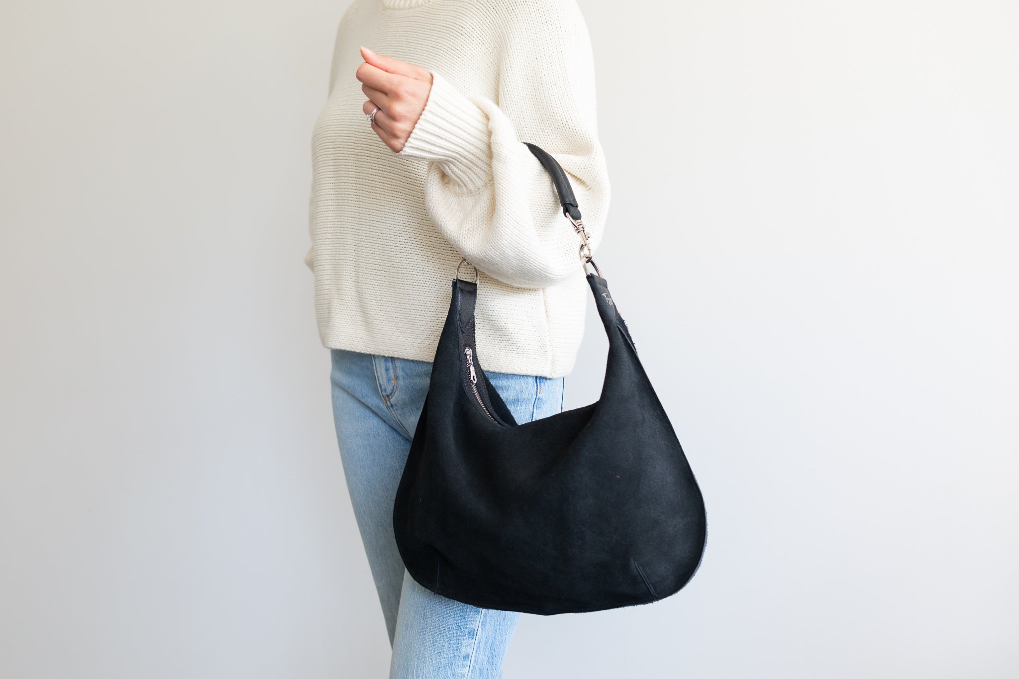 Slouchy Sienna - Suede Black