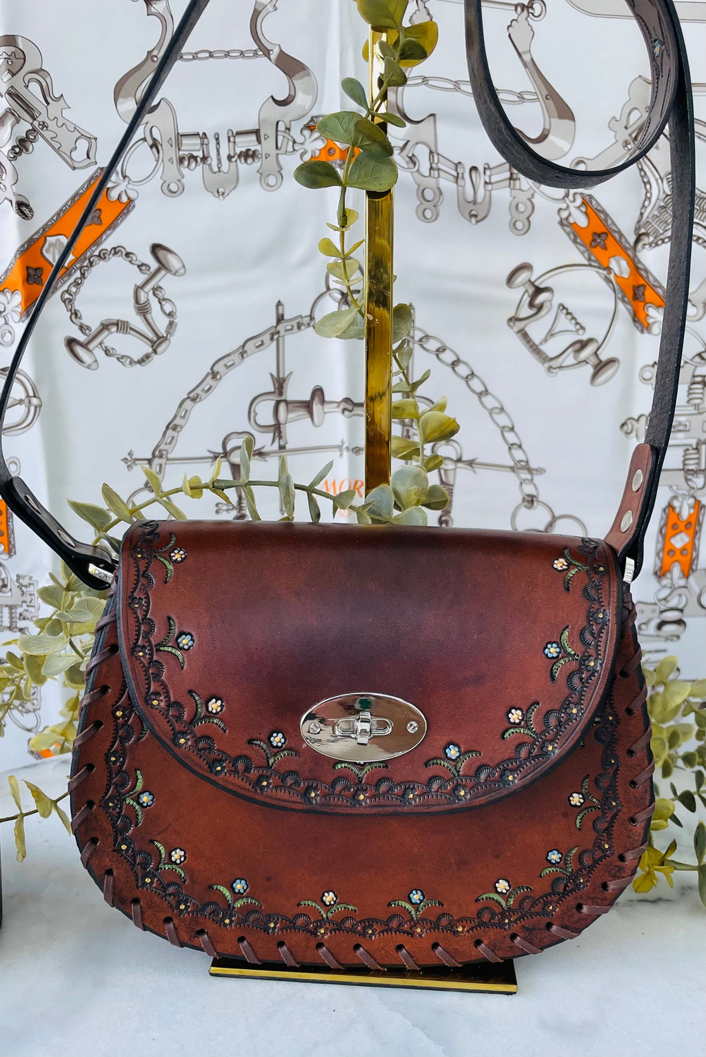 Haarlem - Midi Hobo Vintage Brown